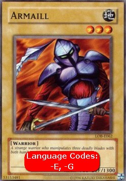 Armaill (V.1 - Common) - Legend of Blue Eyes White Dragon (Common) [LOB-062]