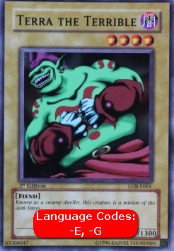 Terra the Terrible (V.1 - Common)⁣ - Legend of Blue Eyes White Dragon⁣ (Common)⁣ [063]