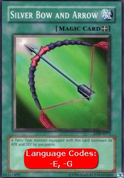 Silver Bow and Arrow (V.1 - Common)⁣ - Legend of Blue Eyes White Dragon⁣ (Common)⁣ [071]