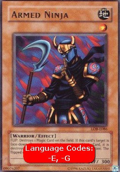 Armed Ninja (V.1 - Rare)⁣ - Legend of Blue Eyes White Dragon⁣ (Rare)⁣ [086]