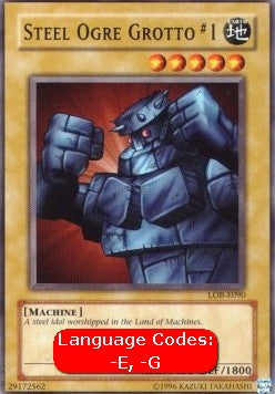 Steel Ogre Grotto #1 (V.1 - Common)⁣ - Legend of Blue Eyes White Dragon⁣ (Common)⁣ [090]