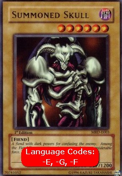 Summoned Skull (V.1 - Ultra Rare)⁣ - Metal Raiders⁣ (Ultra Rare)⁣ [003]