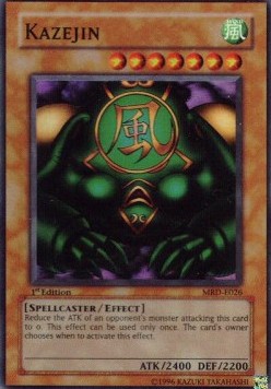 Kazejin (V.1 - Super Rare)⁣ - Metal Raiders⁣ (Super Rare)⁣ [026]