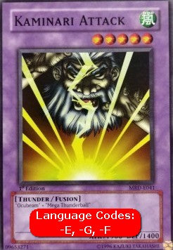 Kaminari Attack (V.1 - Common)⁣ - Metal Raiders⁣ (Common)⁣ [041]