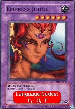 Empress Judge (V.1 - Common) - Metal Raiders (Common) [MRD-046]