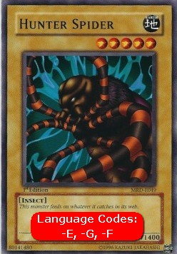 Hunter Spider (V.1 - Common)⁣ - Metal Raiders⁣ (Common)⁣ [049]