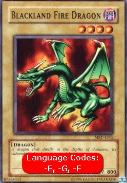 Blackland Fire Dragon (V.1 - Common)⁣ - Metal Raiders⁣ (Common)⁣ [062]