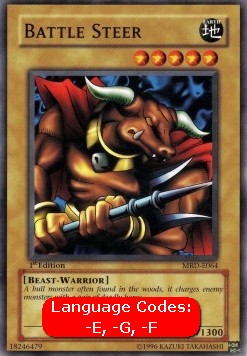 Battle Steer (V.1 - Common)⁣ - Metal Raiders⁣ (Common)⁣ [064]