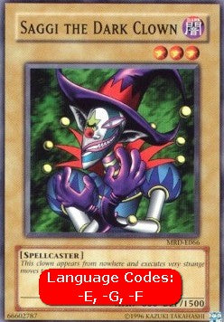 Saggi the Dark Clown (V.1 - Common)⁣ - Metal Raiders⁣ (Common)⁣ [066]