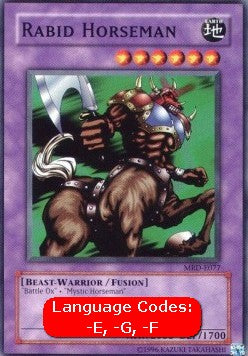 Rabid Horseman (V.1 - Common)⁣ - Metal Raiders⁣ (Common)⁣ [077]