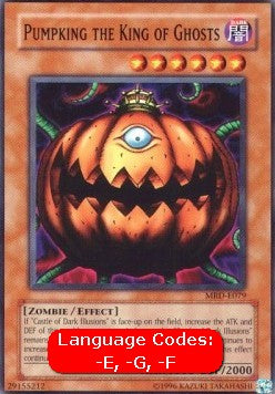Pumpking the King of Ghosts (V.1 - Common) - Metal Raiders (Common) [MRD-079]
