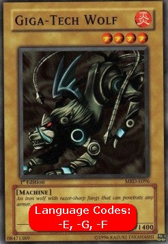 Giga-Tech Wolf (V.1 - Common)⁣ - Metal Raiders⁣ (Common)⁣ [096]