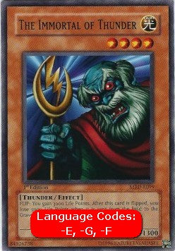 The Immortal of Thunder (V.1 - Common)⁣ - Metal Raiders⁣ (Common)⁣ [099]