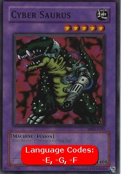 Cyber Saurus (V.1 - Common)⁣ - Metal Raiders⁣ (Common)⁣ [105]
