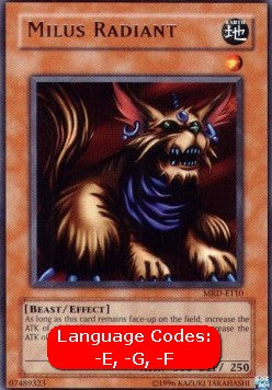 Milus Radiant (V.1 - Rare)⁣ - Metal Raiders⁣ (Rare)⁣ [110]
