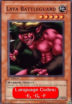 Lava Battleguard (V.1 - Common)⁣ - Metal Raiders⁣ (Common)⁣ [115]