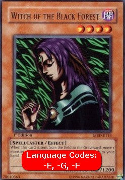 Witch of the Black Forest (V.1 - Rare)⁣ - Metal Raiders⁣ (Rare)⁣ [116]