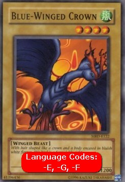Blue-Winged Crown (V.1 - Common)⁣ - Metal Raiders⁣ (Common)⁣ [122]