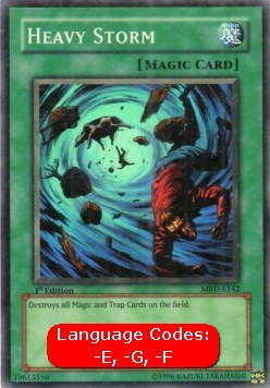 Heavy Storm (V.1 - Super Rare)⁣ - Metal Raiders⁣ (Super Rare)⁣ [142]