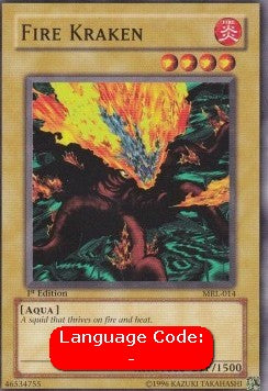 Fire Kraken (V.2 - Common)⁣ - Magic Ruler⁣ (Common)⁣ [014]