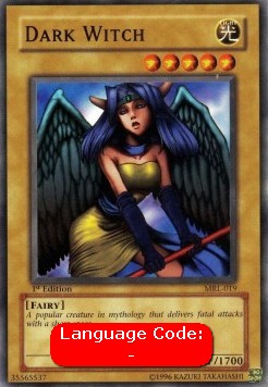 Dark Witch (V.2 - Common) - Magic Ruler (Common) [MRL-019]