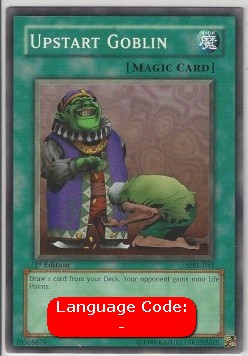 Upstart Goblin (V.2 - Common)⁣ - Magic Ruler⁣ (Common)⁣ [033]