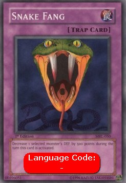 Snake Fang (V.2 - Common) - Magic Ruler (Common) [MRL-050]