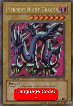 Serpent Night Dragon (V.2 - Secret Rare)⁣ - Magic Ruler⁣ (Secret Rare)⁣ [103]
