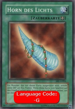 Horn of Light (V.1 - Common) - Spell Ruler (Common) [SRL-004]