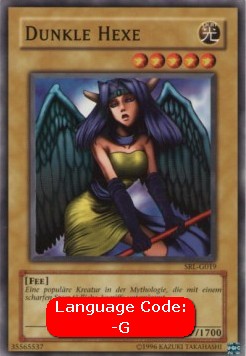 Dark Witch (V.1 - Common) - Spell Ruler (Common) [SRL-019]