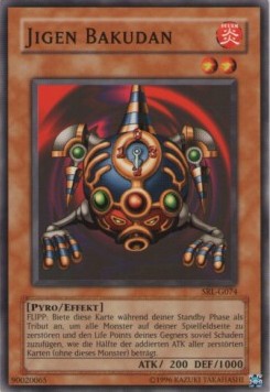 Jigen Bakudan (V.1 - Common) - Spell Ruler (Common) [SRL-074]