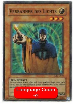 Banisher of the Light (V.1 - Super Rare) - Spell Ruler (Super Rare) [SRL-078]