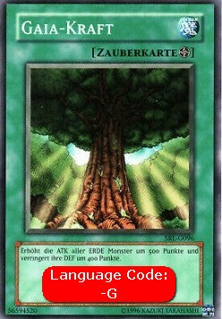 Gaia Power (V.1 - Common) - Spell Ruler (Common) [SRL-096]