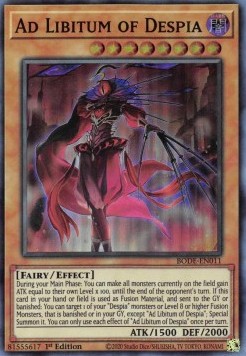 Ad Libitum of Despia⁣ - Burst of Destiny⁣ (Super Rare)⁣ [011]