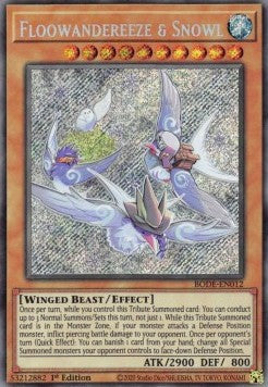 Floowandereeze & Snowl (V.1 - Secret Rare) - Burst of Destiny (Secret Rare) [BODE-012]