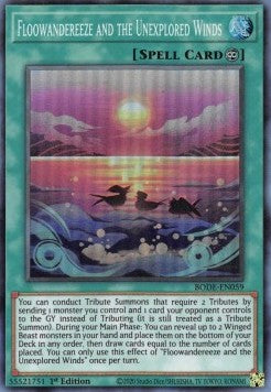 Floowandereeze and the Unexplored Winds⁣ - Burst of Destiny⁣ (Super Rare)⁣ [059]