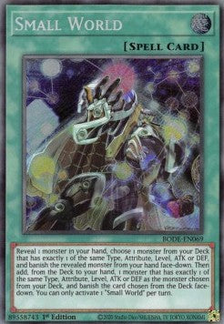 Small World⁣ - Burst of Destiny⁣ (Secret Rare)⁣ [069]