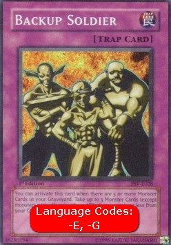 Backup Soldier (V.1 - Super Rare)⁣ - Pharaoh's Servant⁣ (Super Rare)⁣ [028]