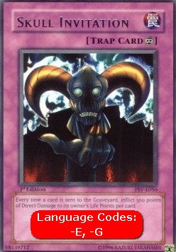 Skull Invitation (V.1 - Rare)⁣ - Pharaoh's Servant⁣ (Rare)⁣ [056]