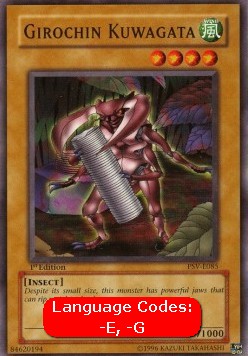 Girochin Kuwagata (V.1 - Common)⁣ - Pharaoh's Servant⁣ (Common)⁣ [085]