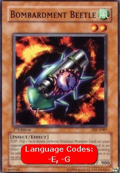 Bombardment Beetle (V.1 - Common) - Pharaoh's Servant (Common) [PSV-087]