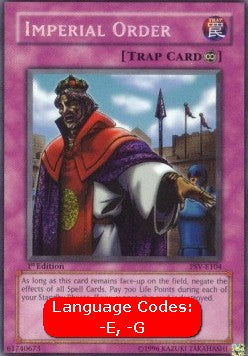 Imperial Order (V.1 - Secret Rare)⁣ - Pharaoh's Servant⁣ (Secret Rare)⁣ [104]