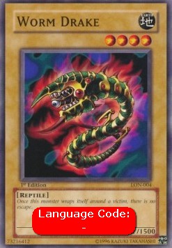 Worm Drake (V.2 - Common) - Labyrinth of Nightmare (Common) [LON-004]