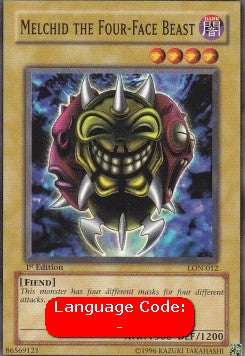 Melchid the Four-Face Beast (V.2 - Common) - Labyrinth of Nightmare (Common) [LON-012]