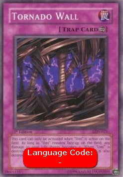 Tornado Wall (V.2 - Common) - Labyrinth of Nightmare (Common) [LON-023]