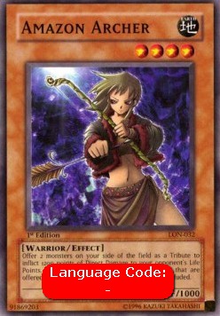 Amazoness Archer (V.2 - Common)⁣ - Labyrinth of Nightmare⁣ (Common)⁣ [032]