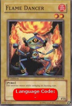 Flame Dancer (V.2 - Common) - Labyrinth of Nightmare (Common) [LON-058]