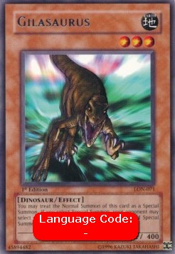 Gilasaurus (V.2 - Rare) - Labyrinth of Nightmare (Rare) [LON-071]