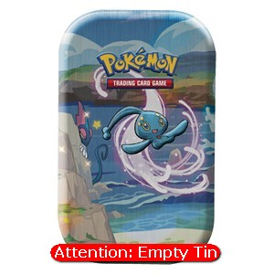 Empty Shining Fates Mini Tins: Manaphy Tin⁣ - Shining Fates