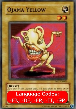 Ojama Yellow (V.2 - Common)⁣ - Invasion of Chaos⁣ (Common)⁣ [EN001]